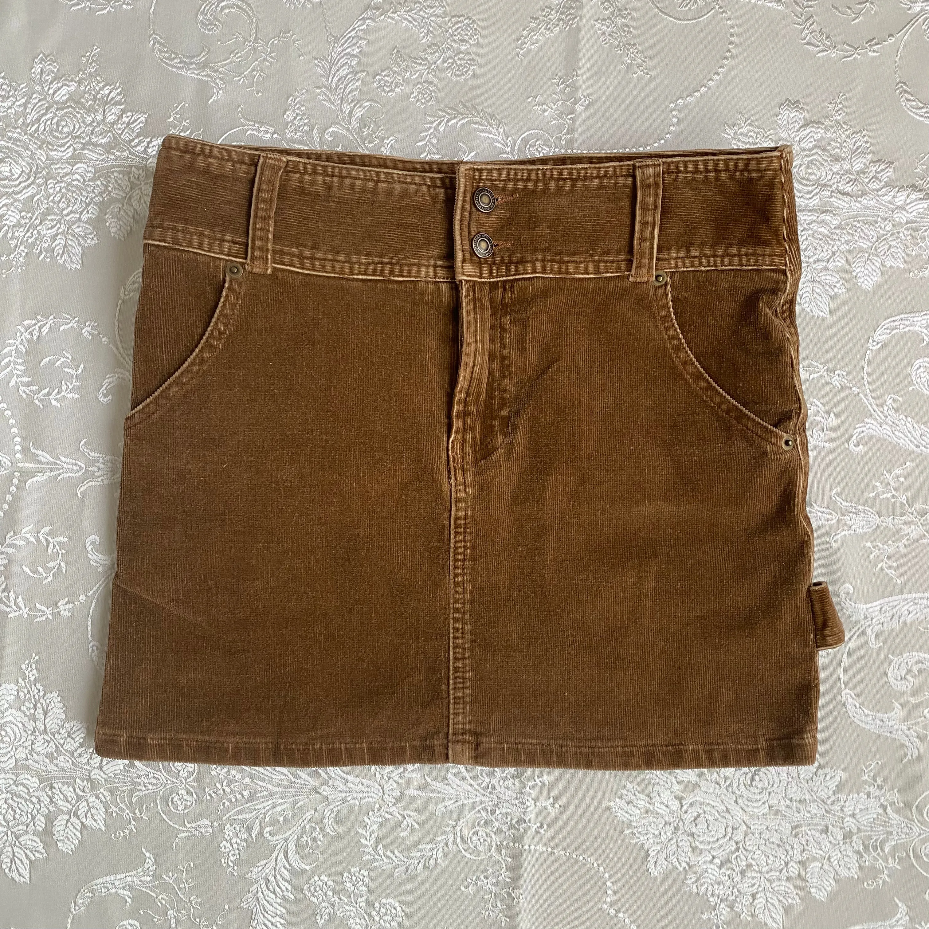 ♱ rabbit corduroy mini-skirt ♱