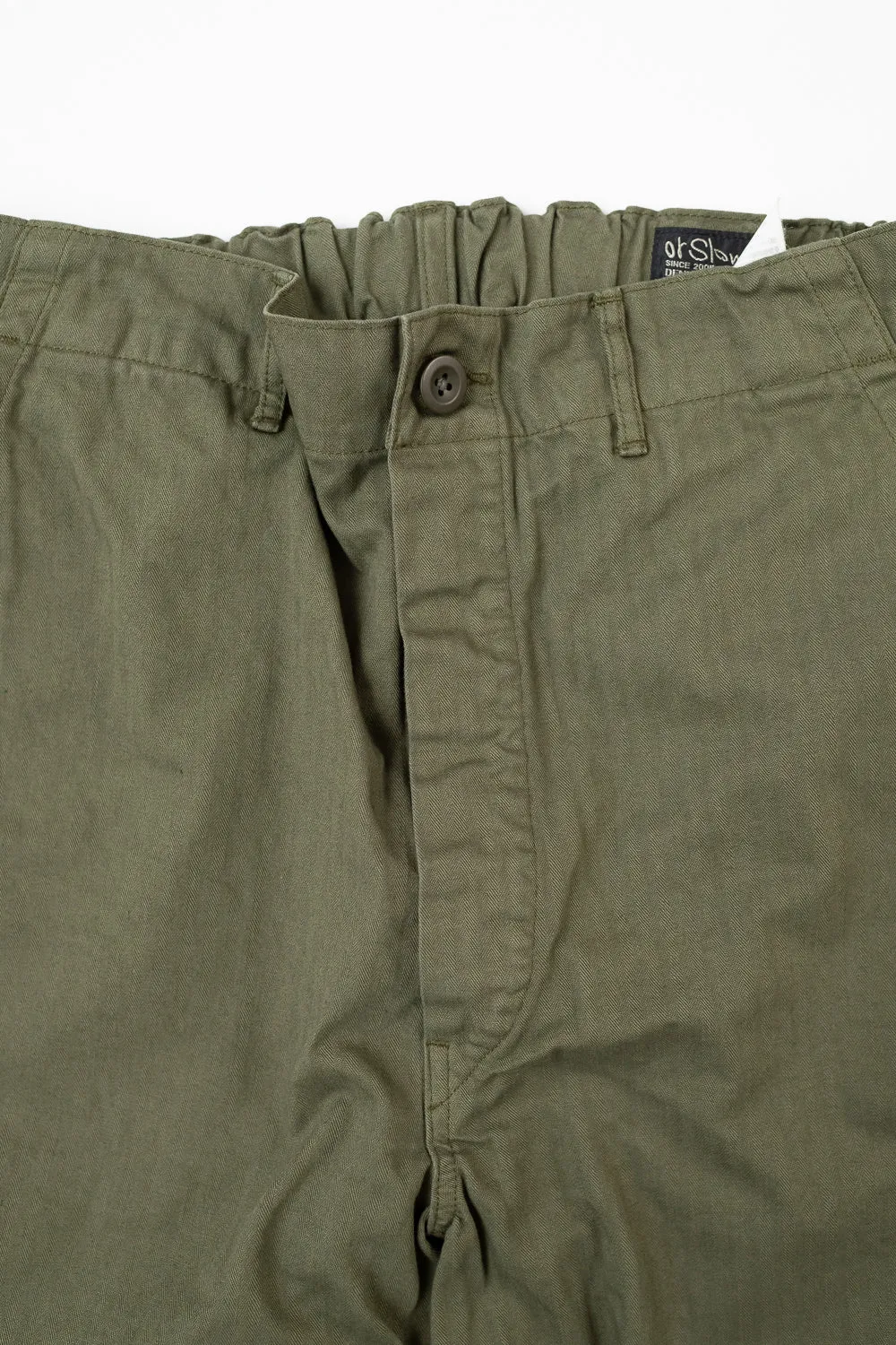 03-5011-76 - Wide French Work Pant - Army Green