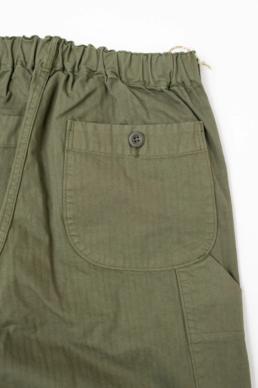 03-5011-76 - Wide French Work Pant - Army Green