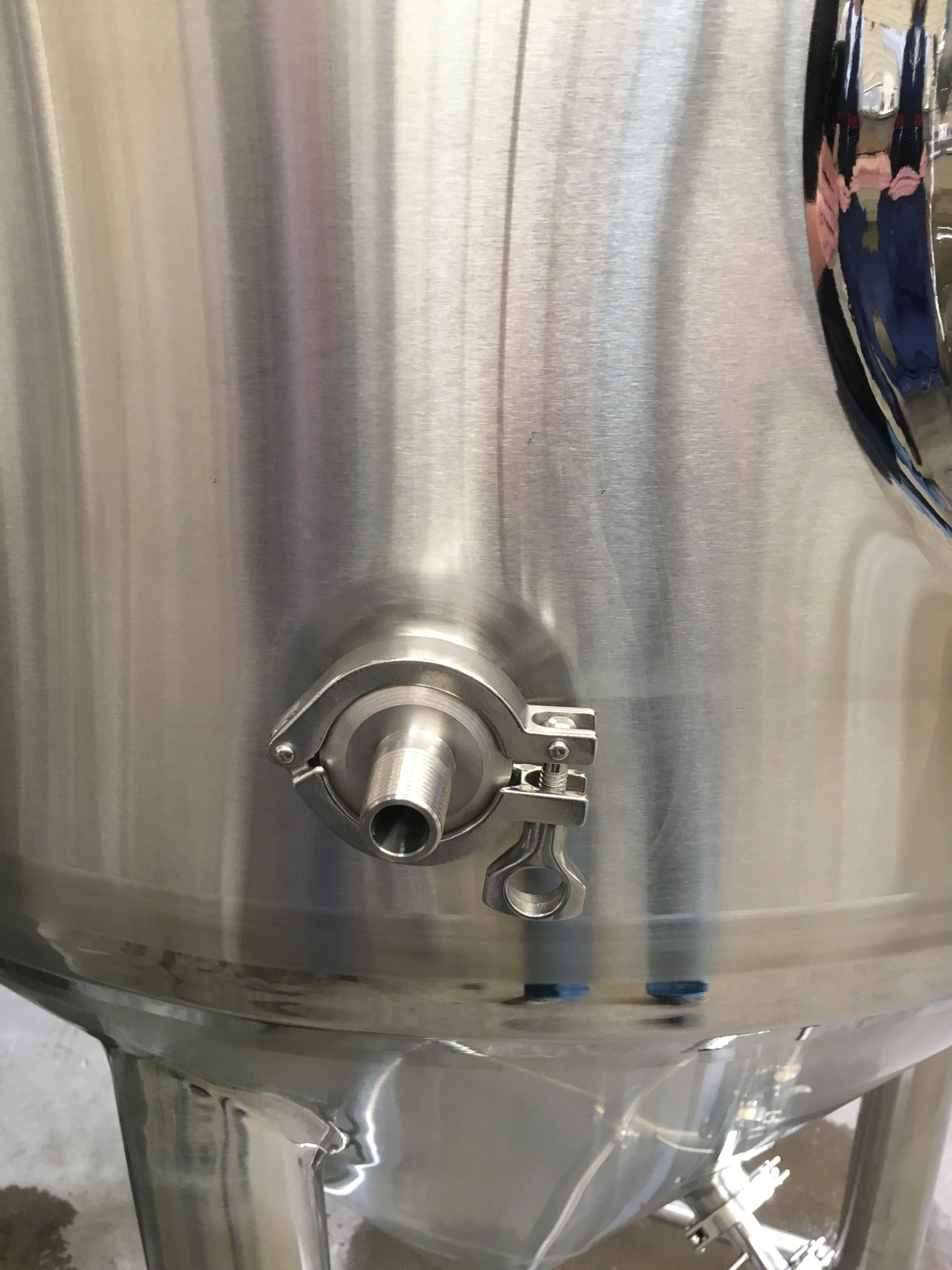 600L Conical Fermenter (pressurisable, jacketed)