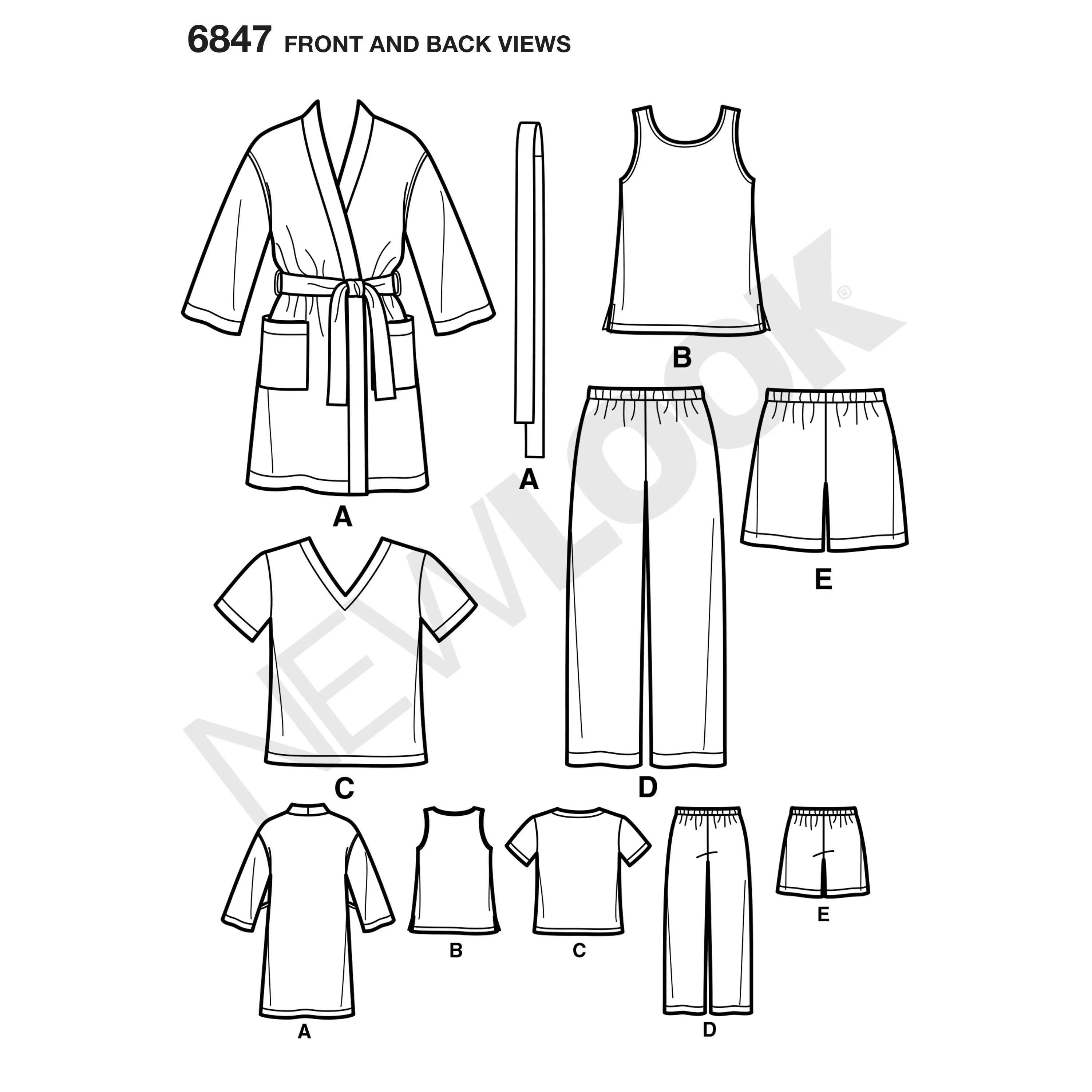 6847 Child Sleepwear