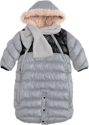 7 A.M. Enfant Doudoune, Medium - Gray/Black