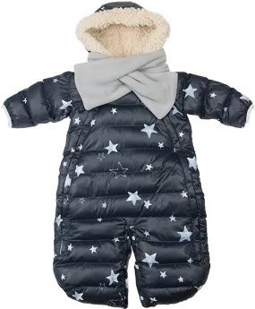 7 A.M. Enfant Doudoune, Medium - Stars Black