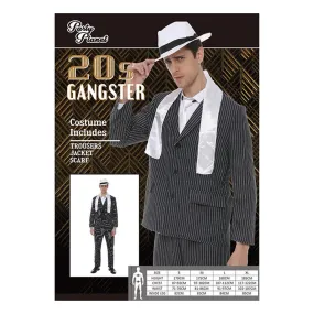 Adult 20s Gangster Suit Costume