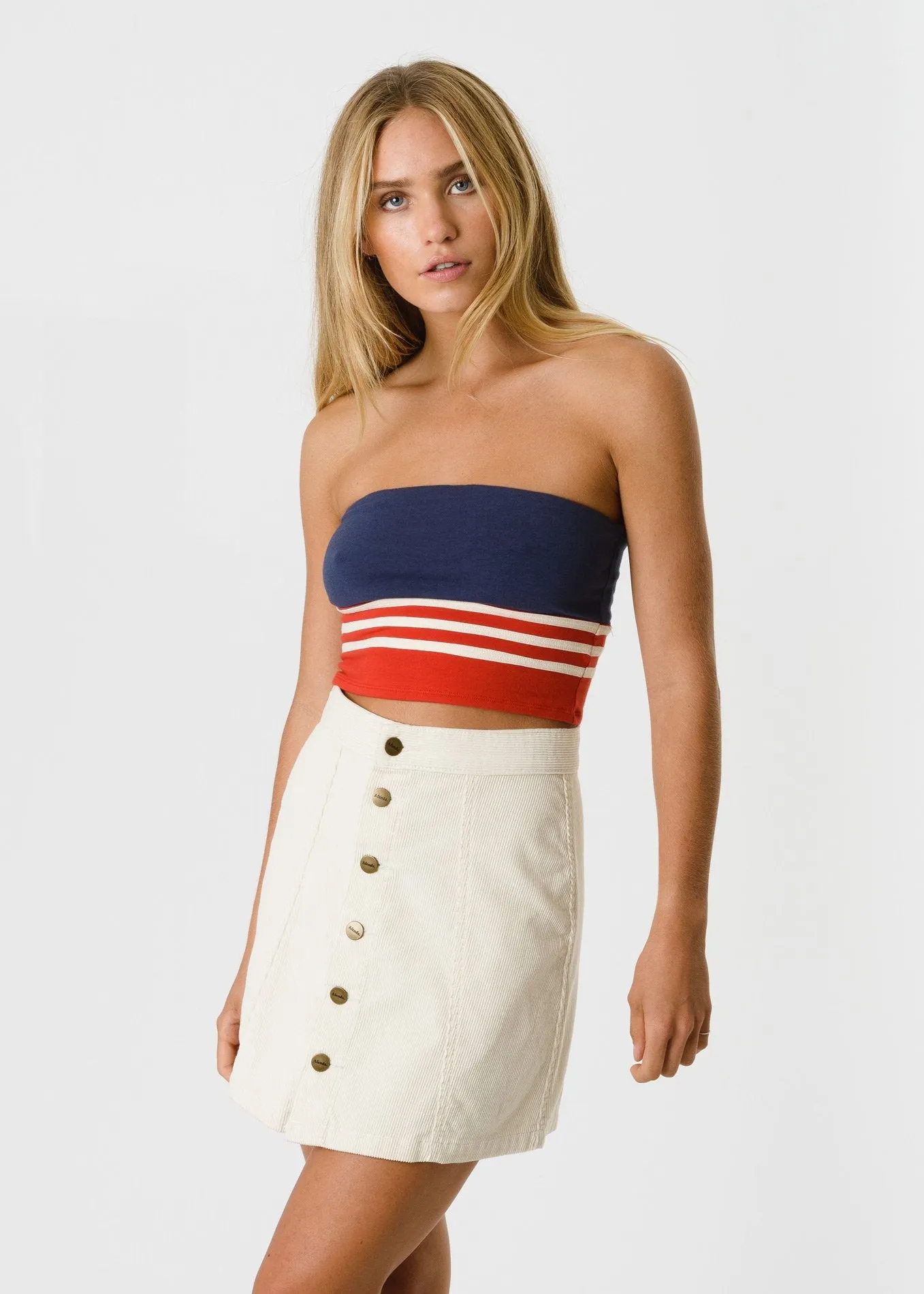 Afends Womens Jawbreaker - Corduroy Skirt