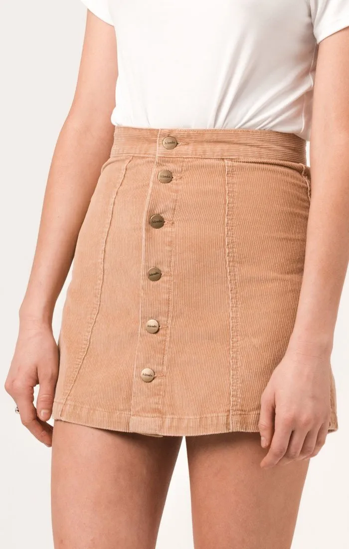 Afends Womens Jawbreaker - Corduroy Skirt