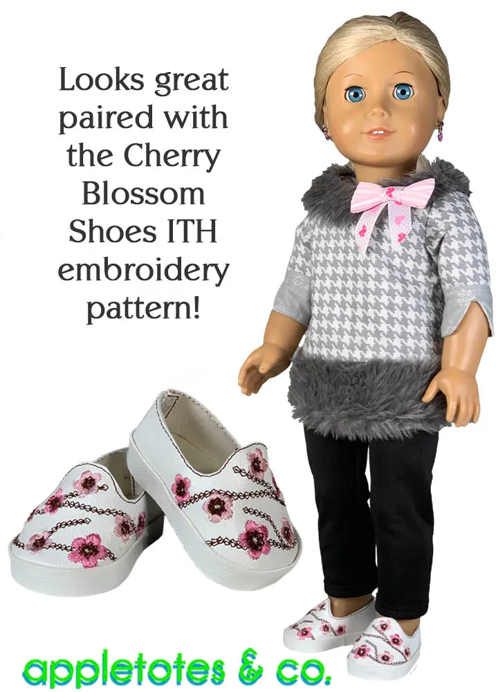 Alyssa Top Sewing Pattern for 18" Dolls