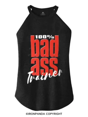 BADASS TRAINER TRI ROCKER COTTON TANK