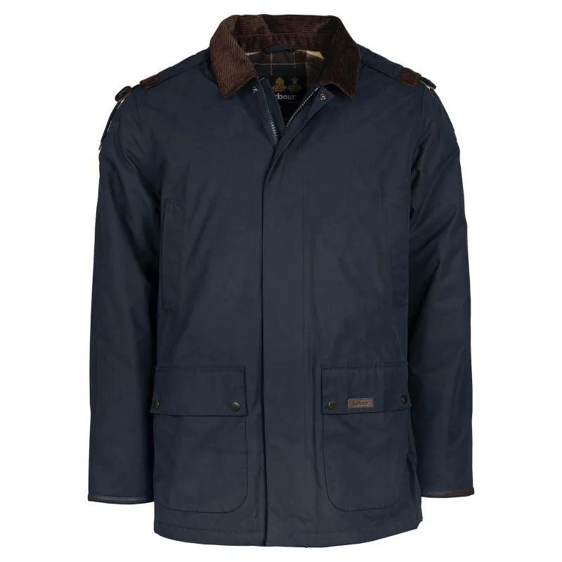 Barbour Wallace Mens Waterproof Jacket - Navy