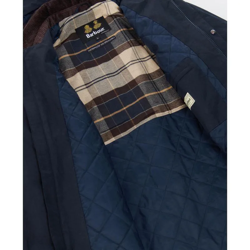 Barbour Wallace Mens Waterproof Jacket - Navy