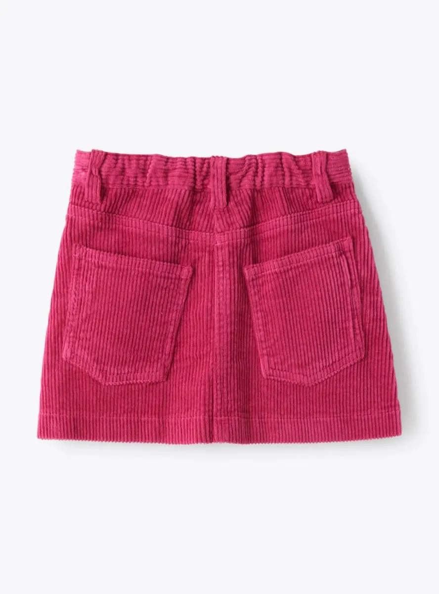 Beet 5 Pocket Skirt