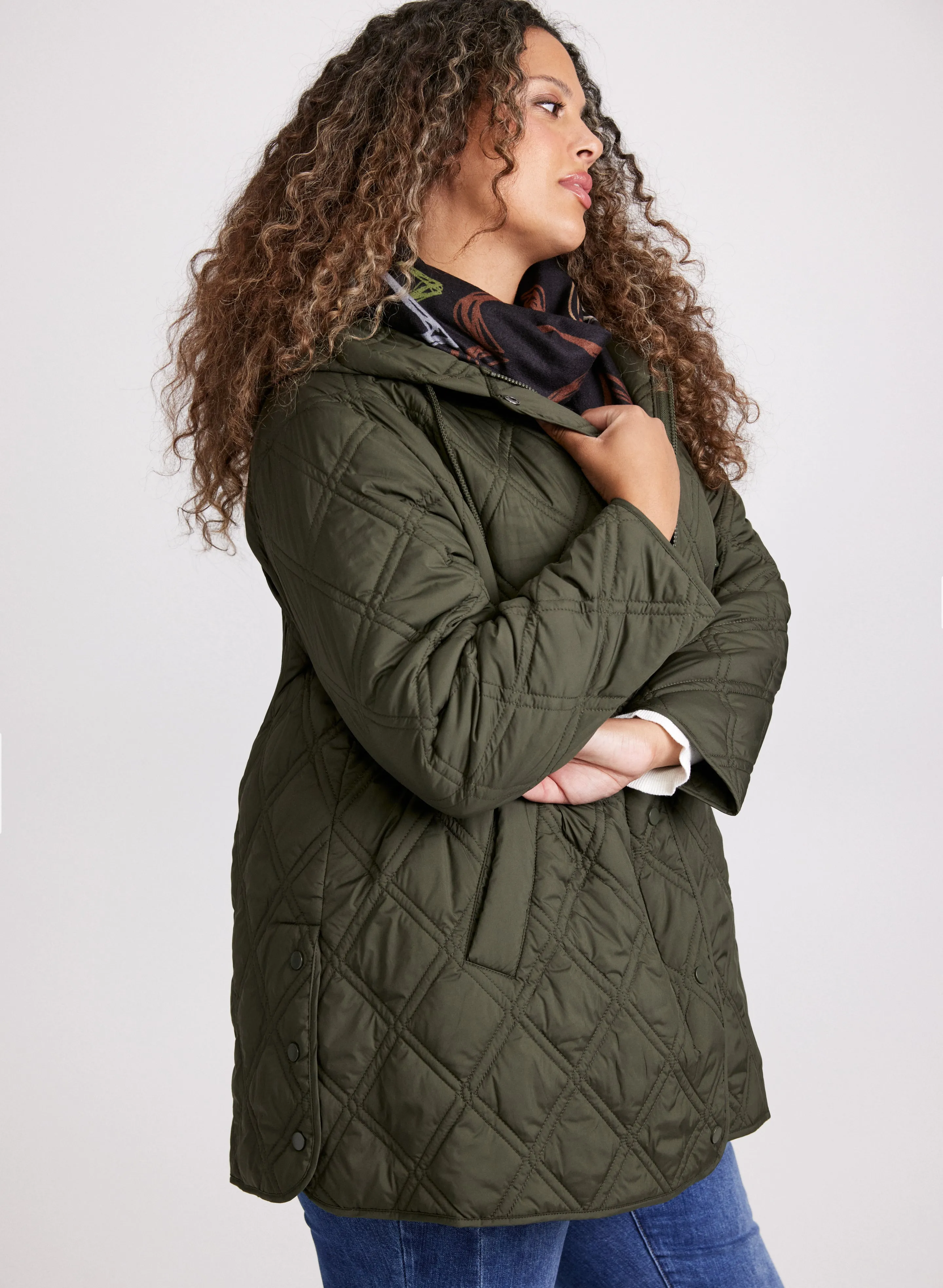 Bernardo - Hooded Quilted Jacket