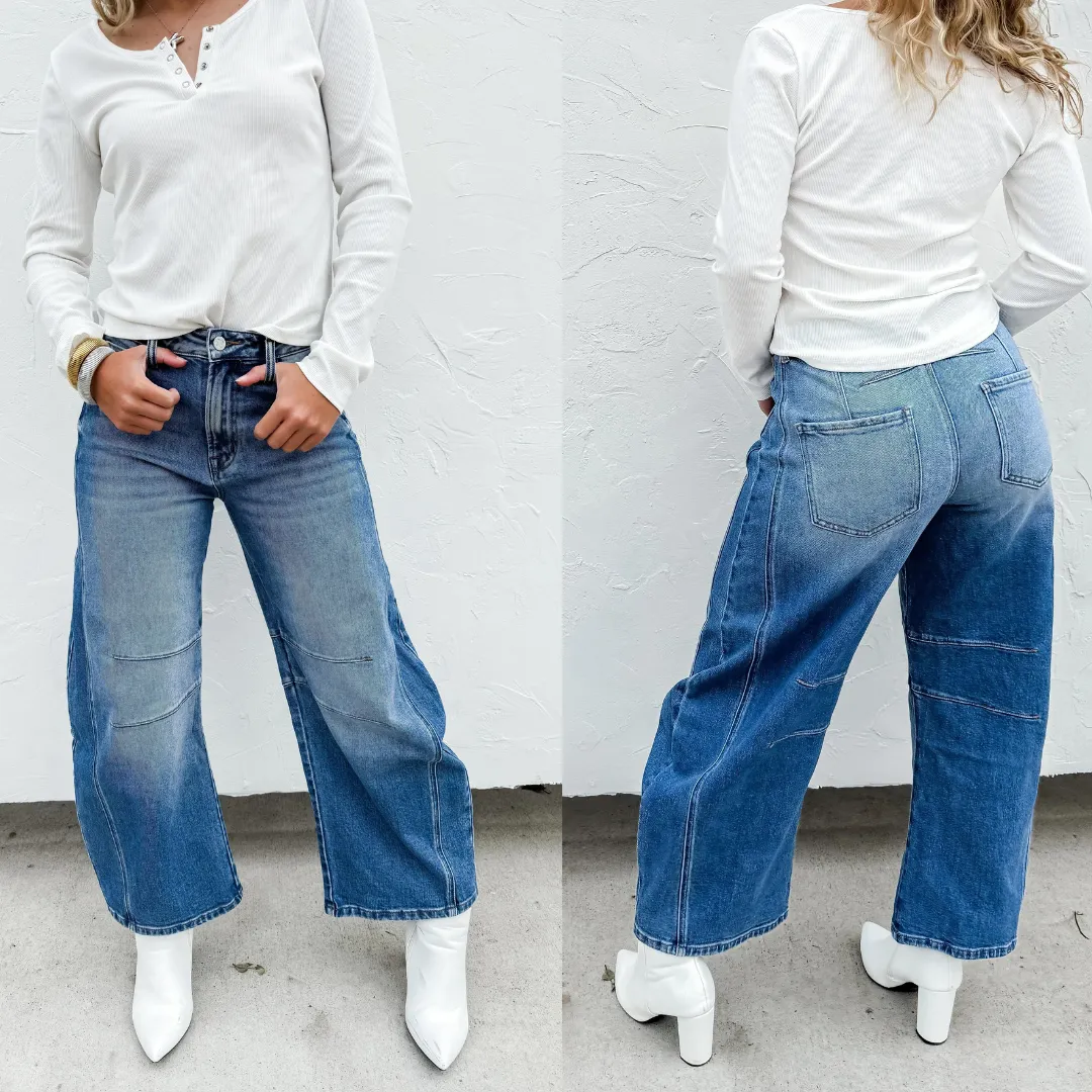 Bex Barrel Jeans Pre-Order