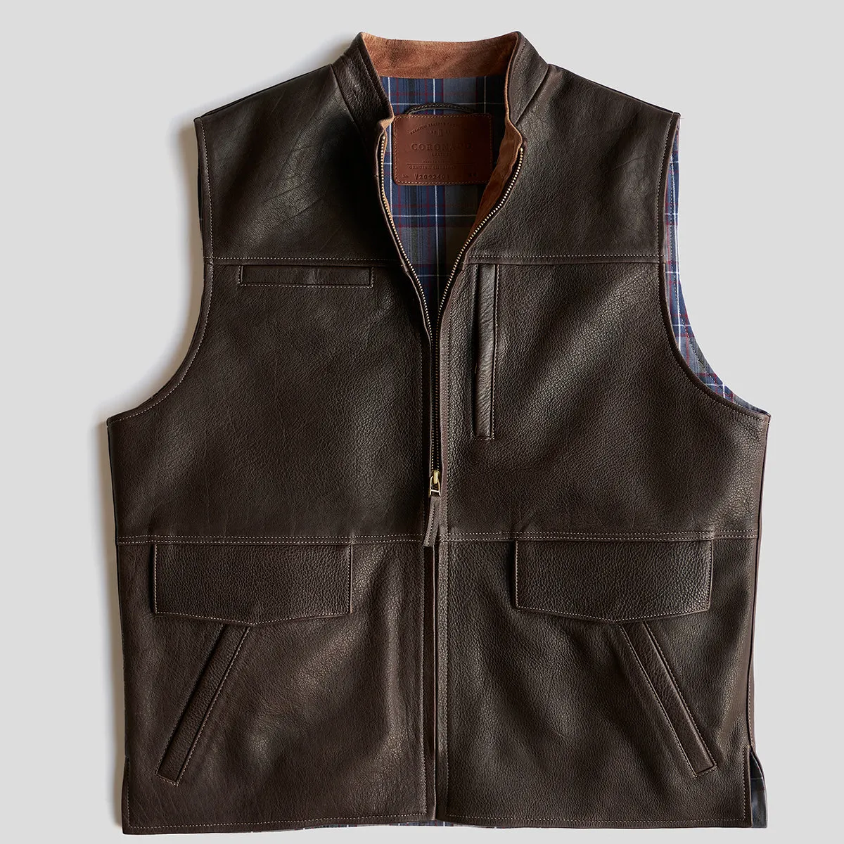 Bison Kodiak Travel Vest No.209 | Brown