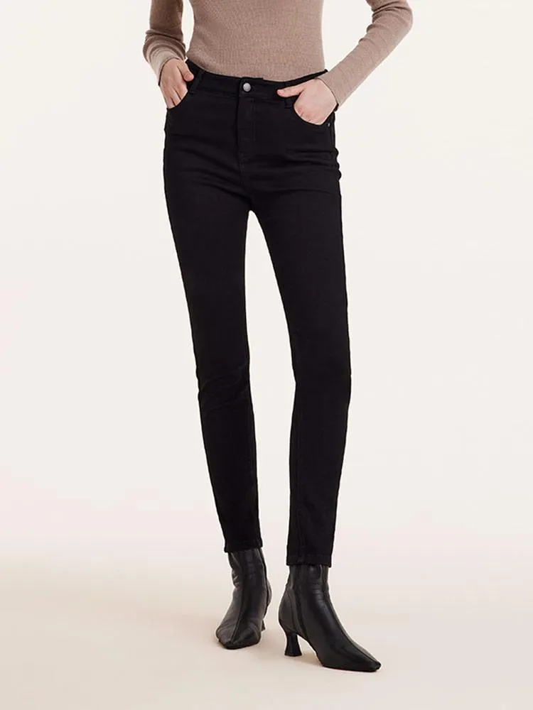 Black Denim Skinny Jeans