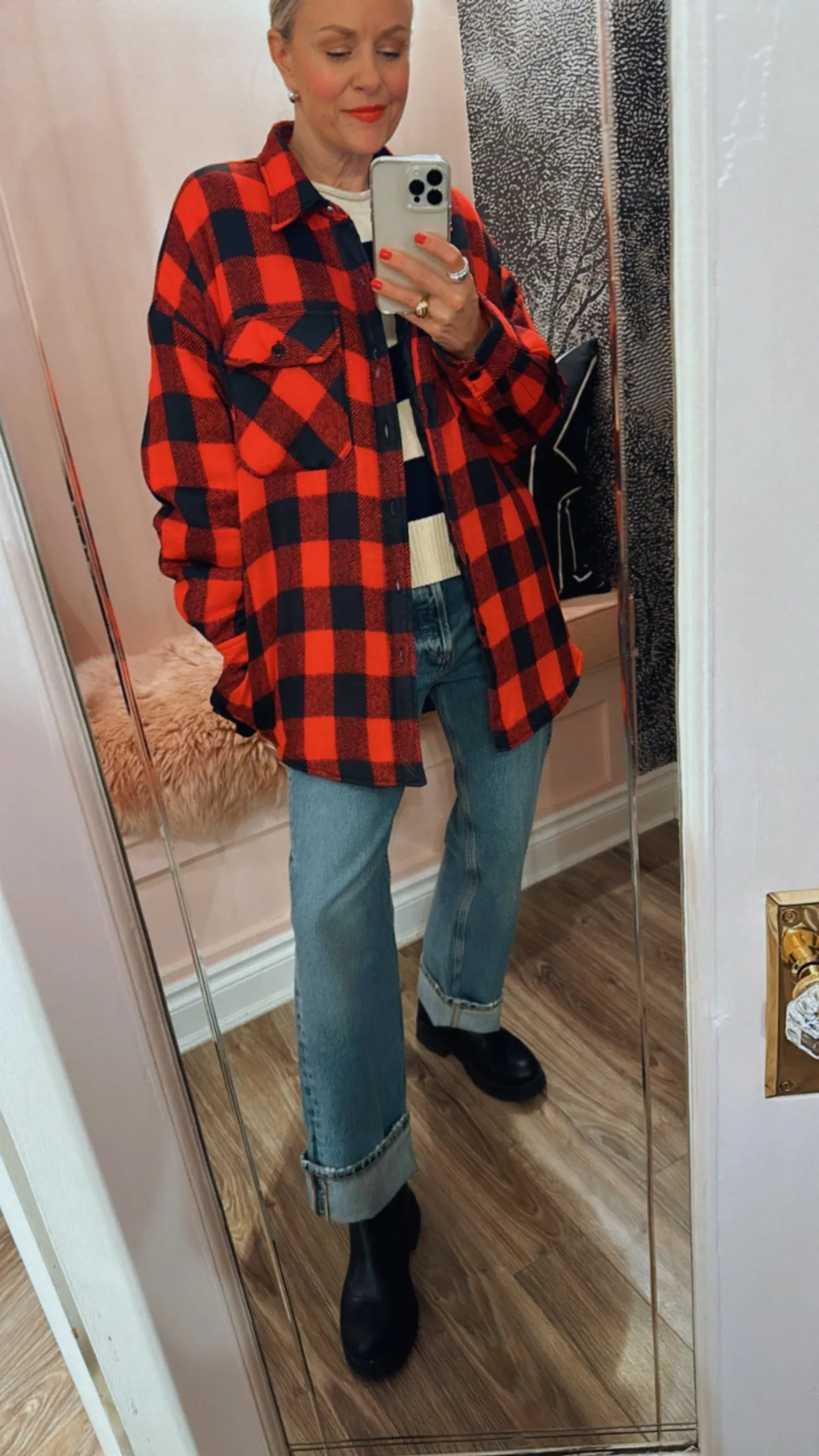 Buffalo Plaid 'CPO' Shirt Jacket