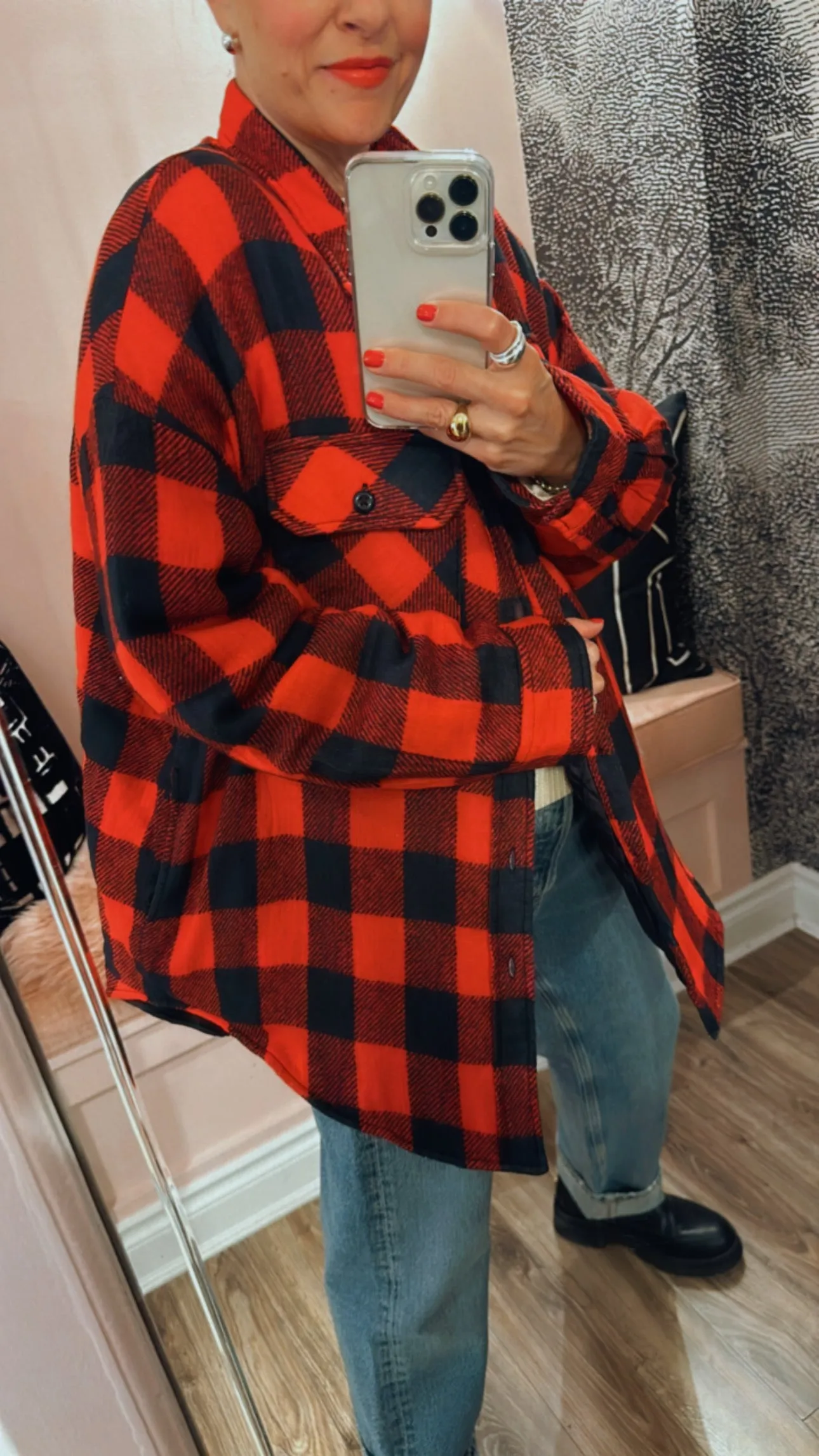 Buffalo Plaid 'CPO' Shirt Jacket