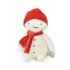 Bunnies by the Bay Snowman Soft Toy with Hat and Scarf