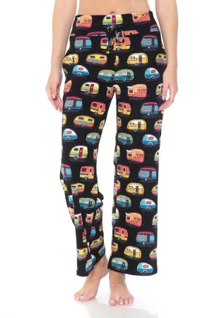 Camper Print Comfortable Soft Lounge Pajama Pants