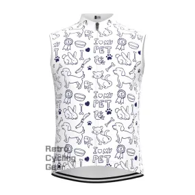 Cartoon animal Retro Cycling Vest