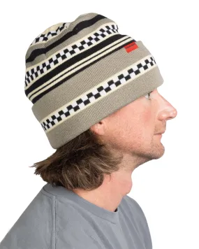 Checkstripe Beanie