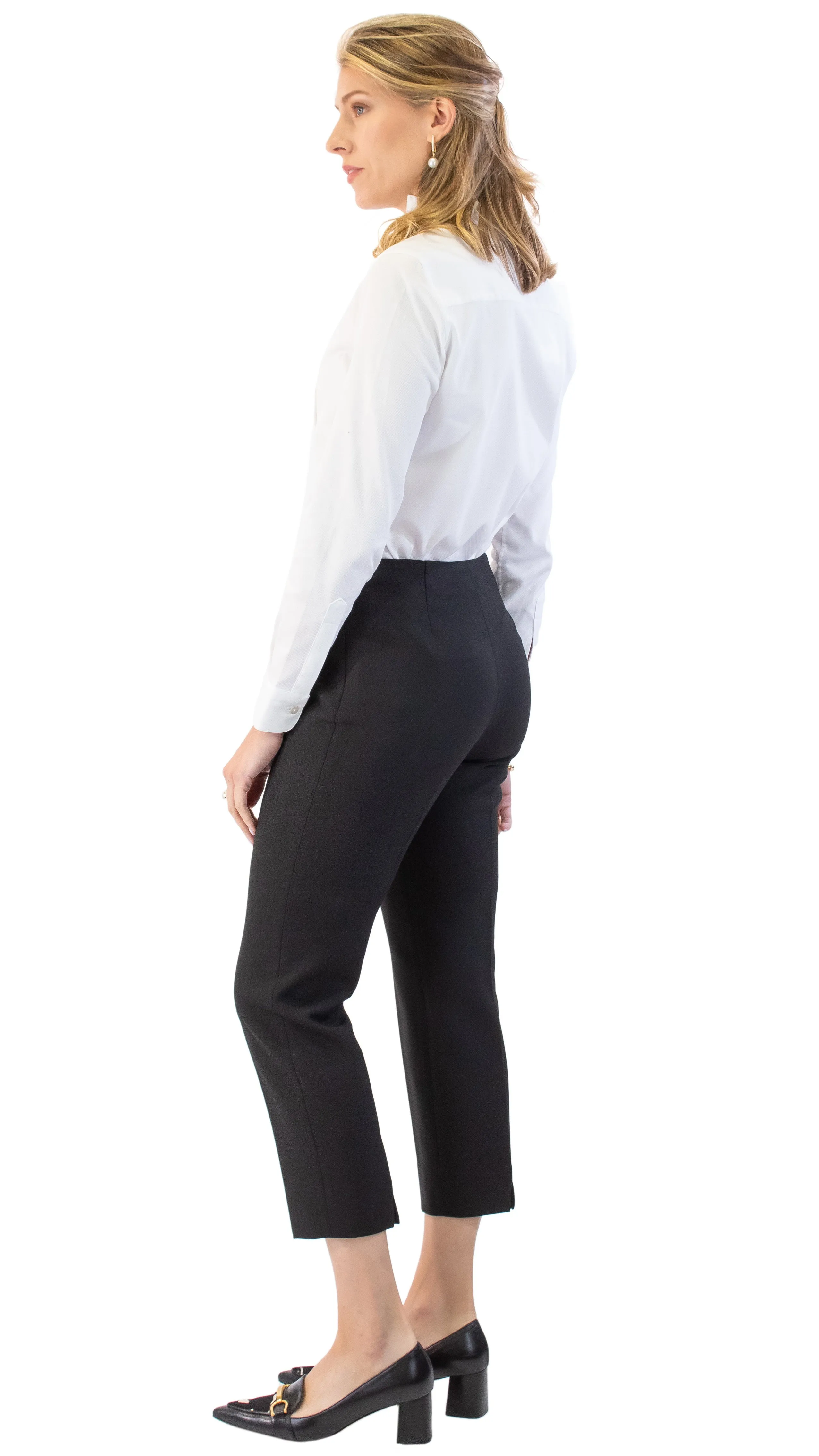 Cigarette Pants - Black