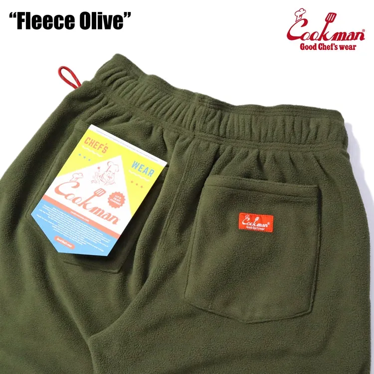 Cookman Chef Pants - Fleece : Olive