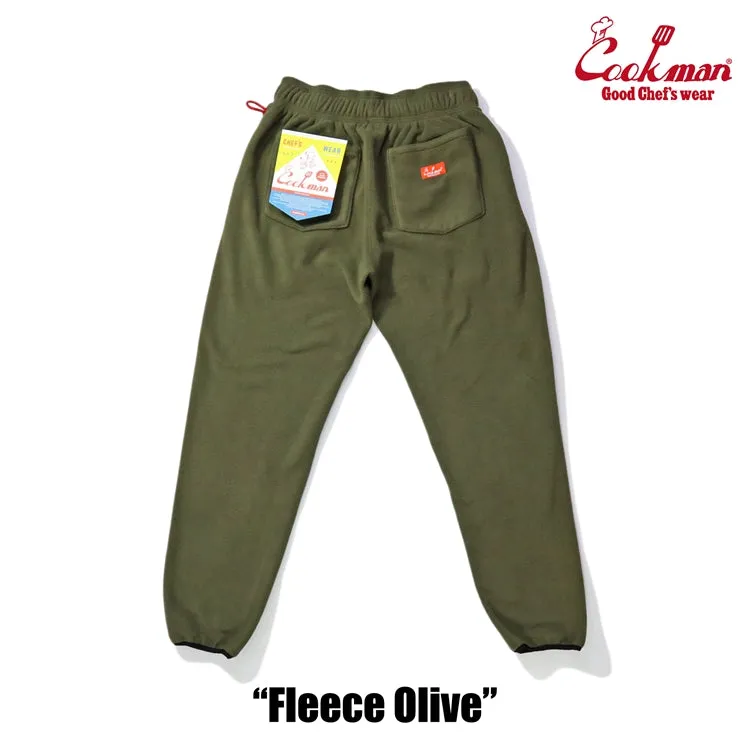 Cookman Chef Pants - Fleece : Olive