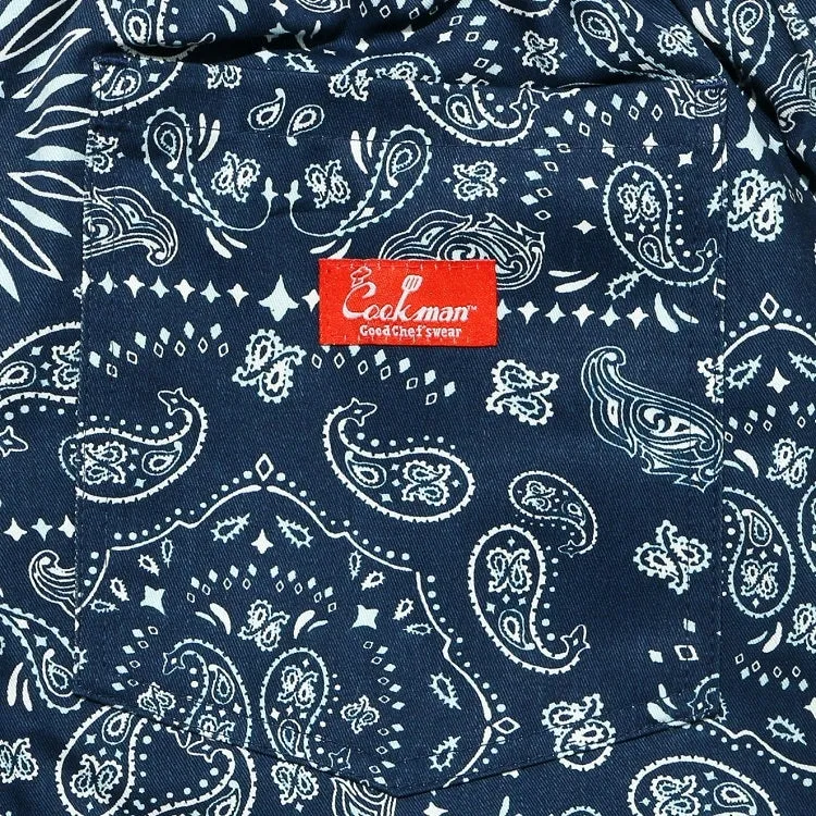 Cookman Chef Pants - Paisley : Navy