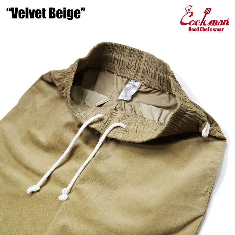 Cookman Chef Pants - Velvet : Beige