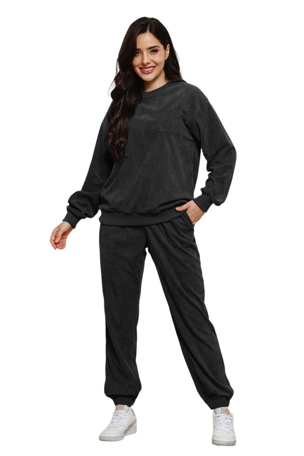 Corduroy Loungewear Set