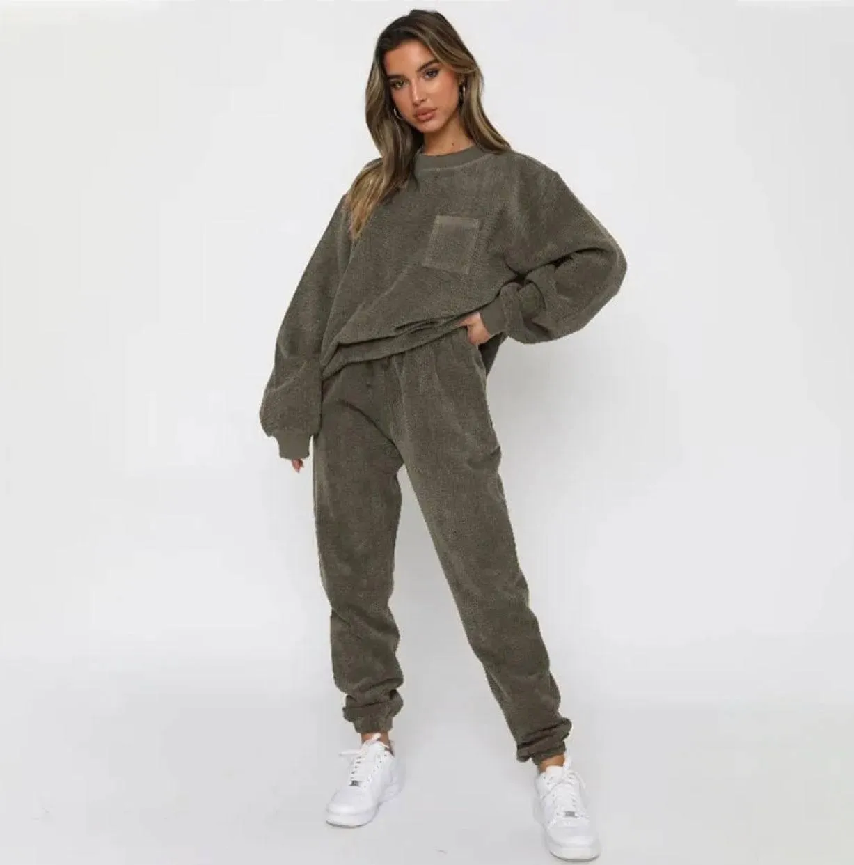 Corduroy Loungewear Set