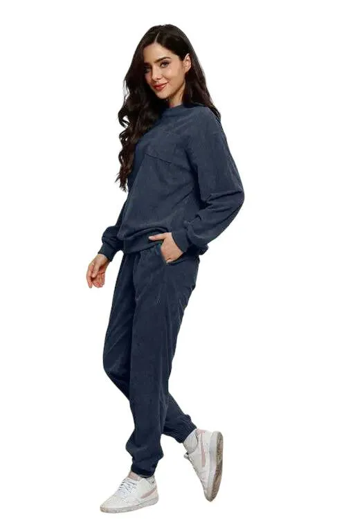 Corduroy Loungewear Set