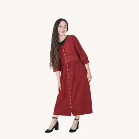 Corduroy Midi Dress