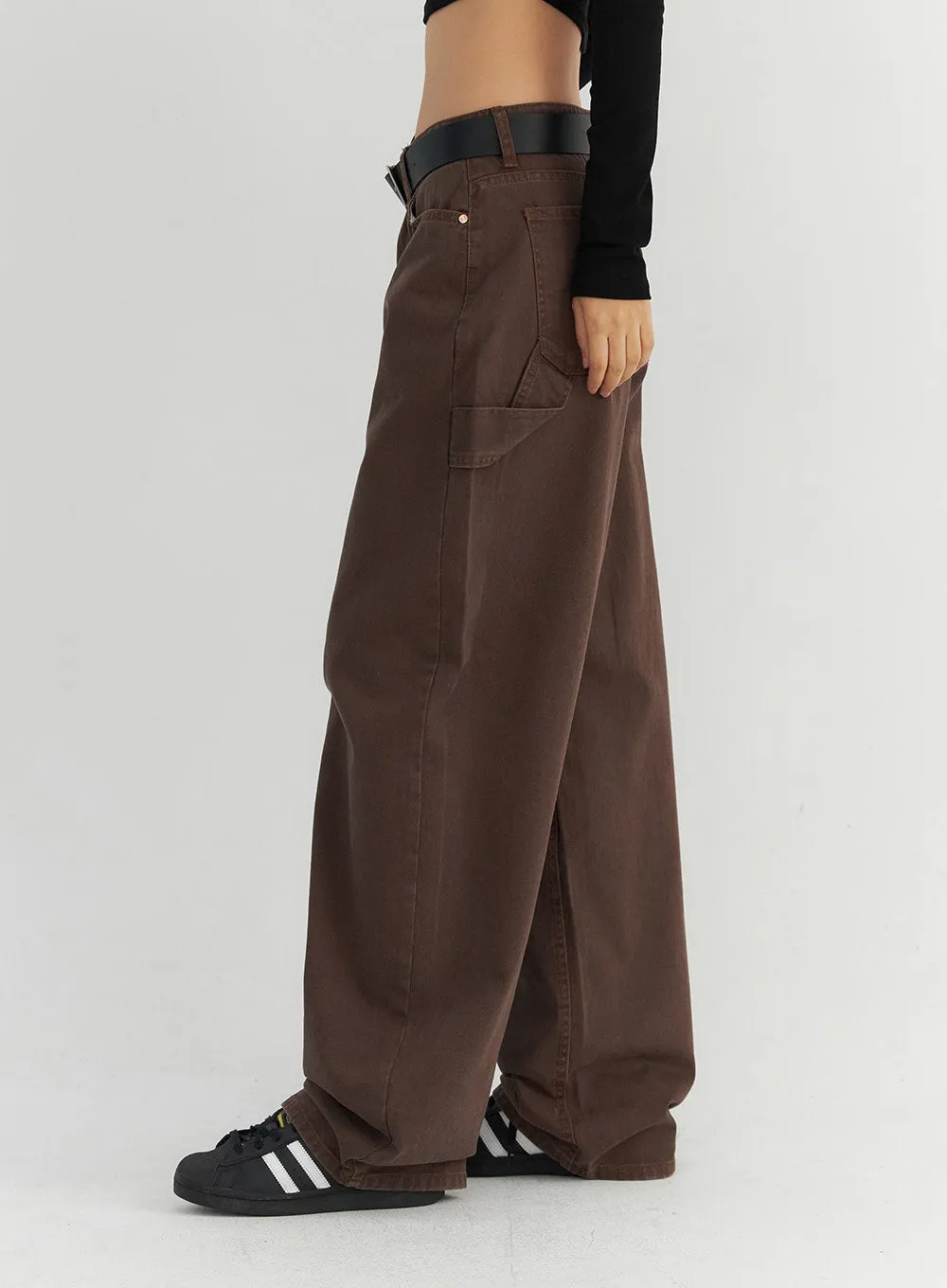 Cotton Wide Pants CO306