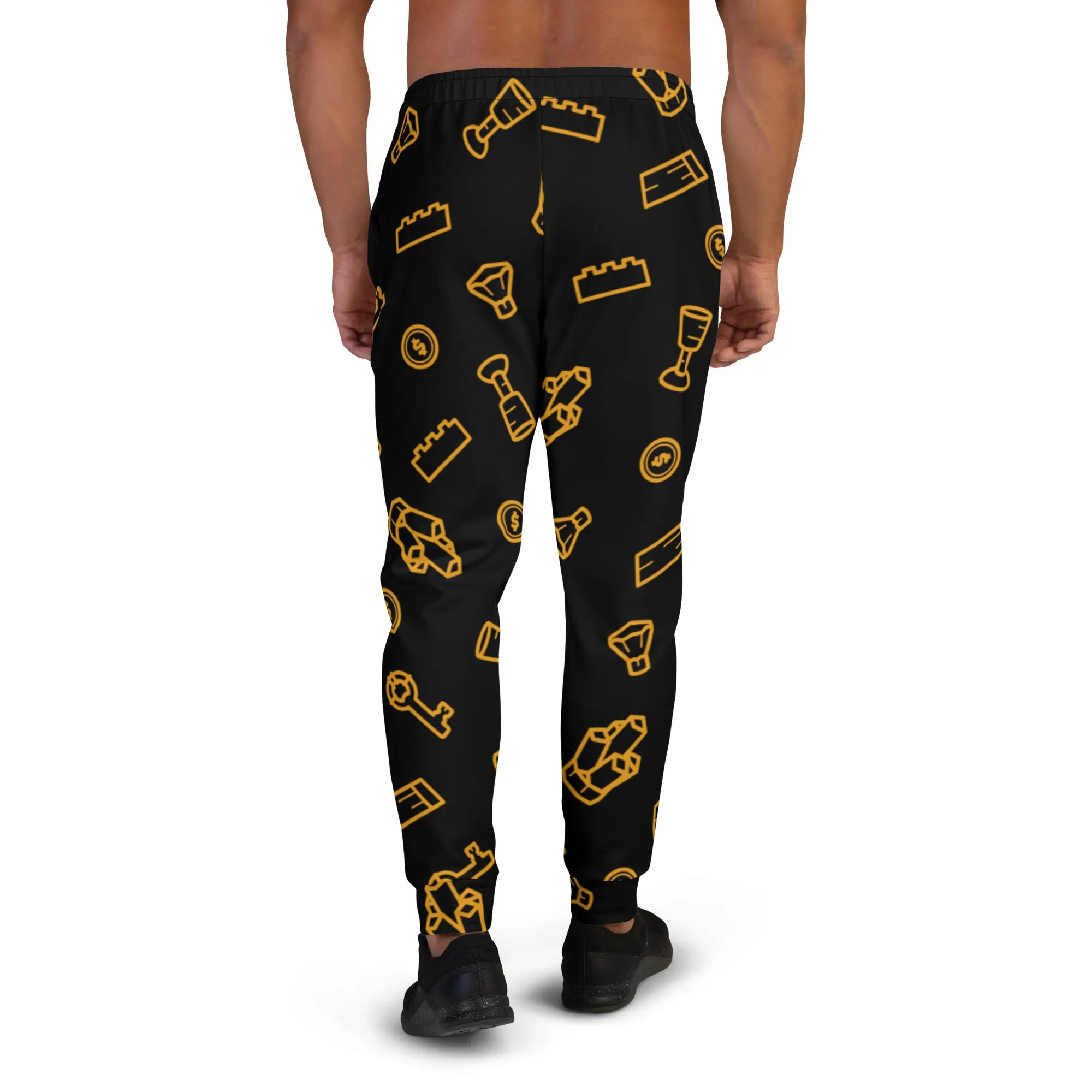 Custom Brick Parts Treasure Men's Joggers Pants