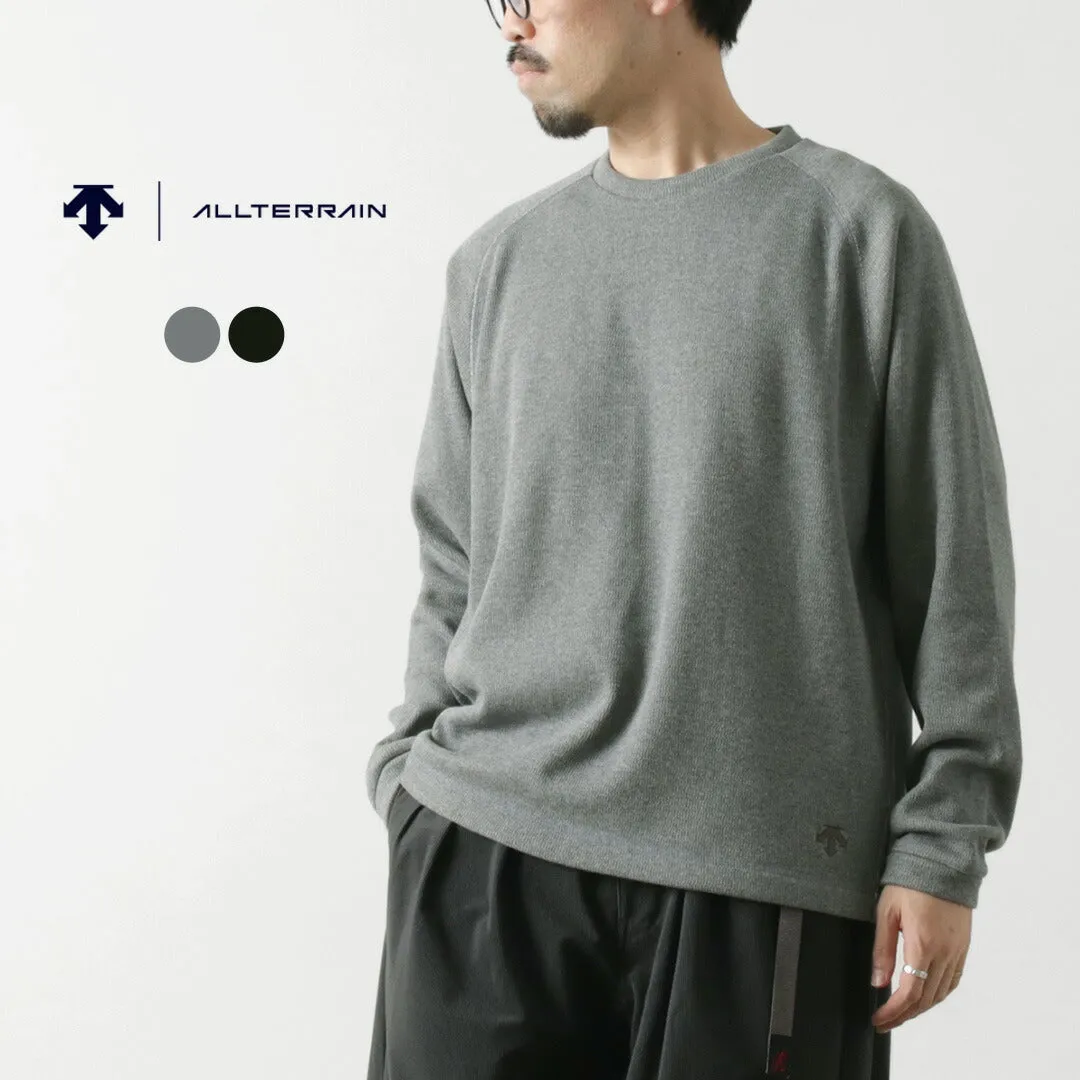 DESCENTE ALLTERRAIN81（デサント / オルテライン81） ボンバー ロングスリーブ クルー