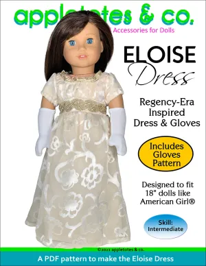 Eloise Dress 18 Inch Doll Sewing Pattern