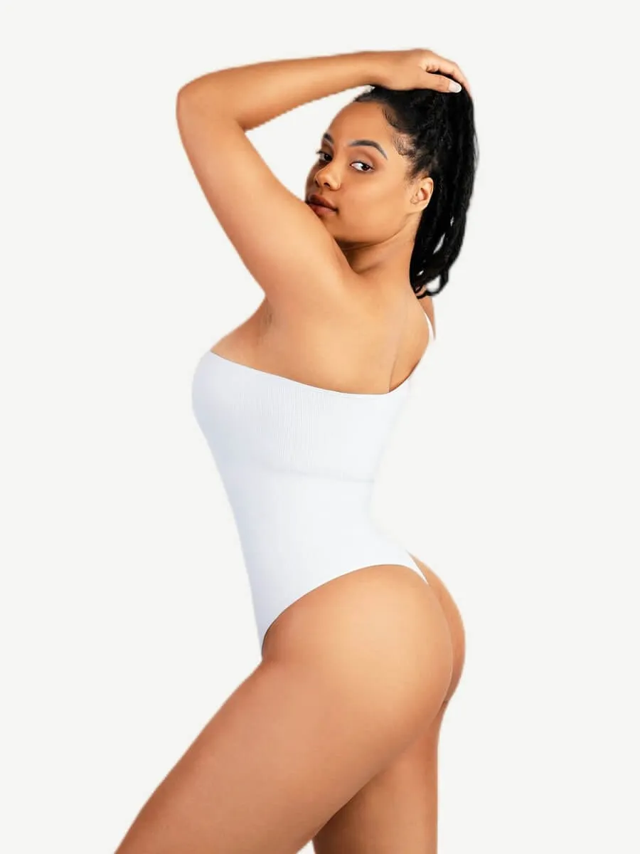 Every-Day Asymmetrical Bodysuit Thong