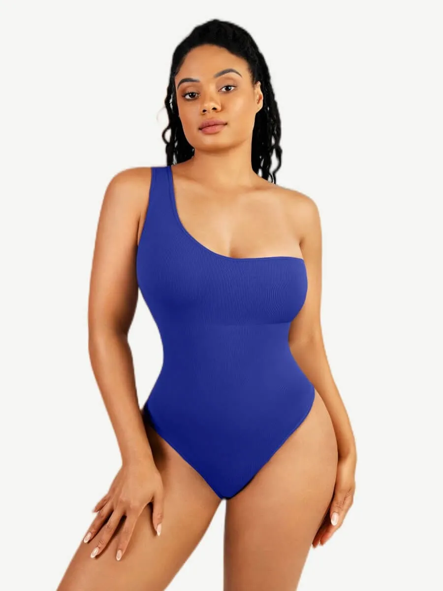 Every-Day Asymmetrical Bodysuit Thong