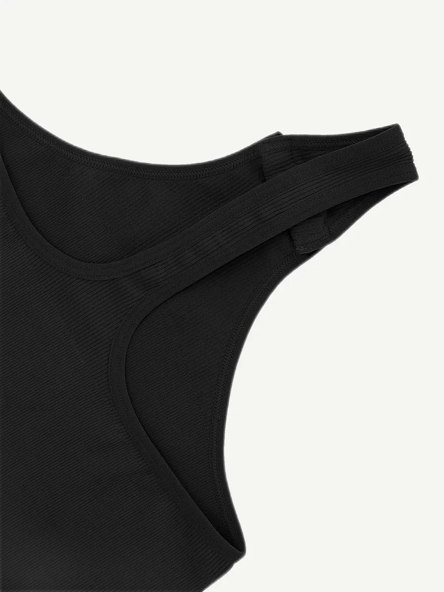 Every-Day Asymmetrical Bodysuit Thong