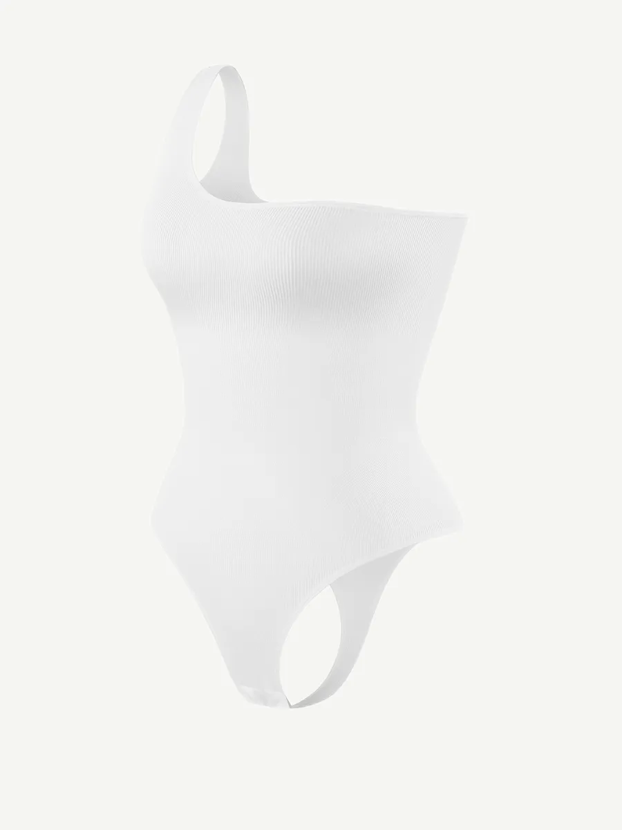 Every-Day Asymmetrical Bodysuit Thong