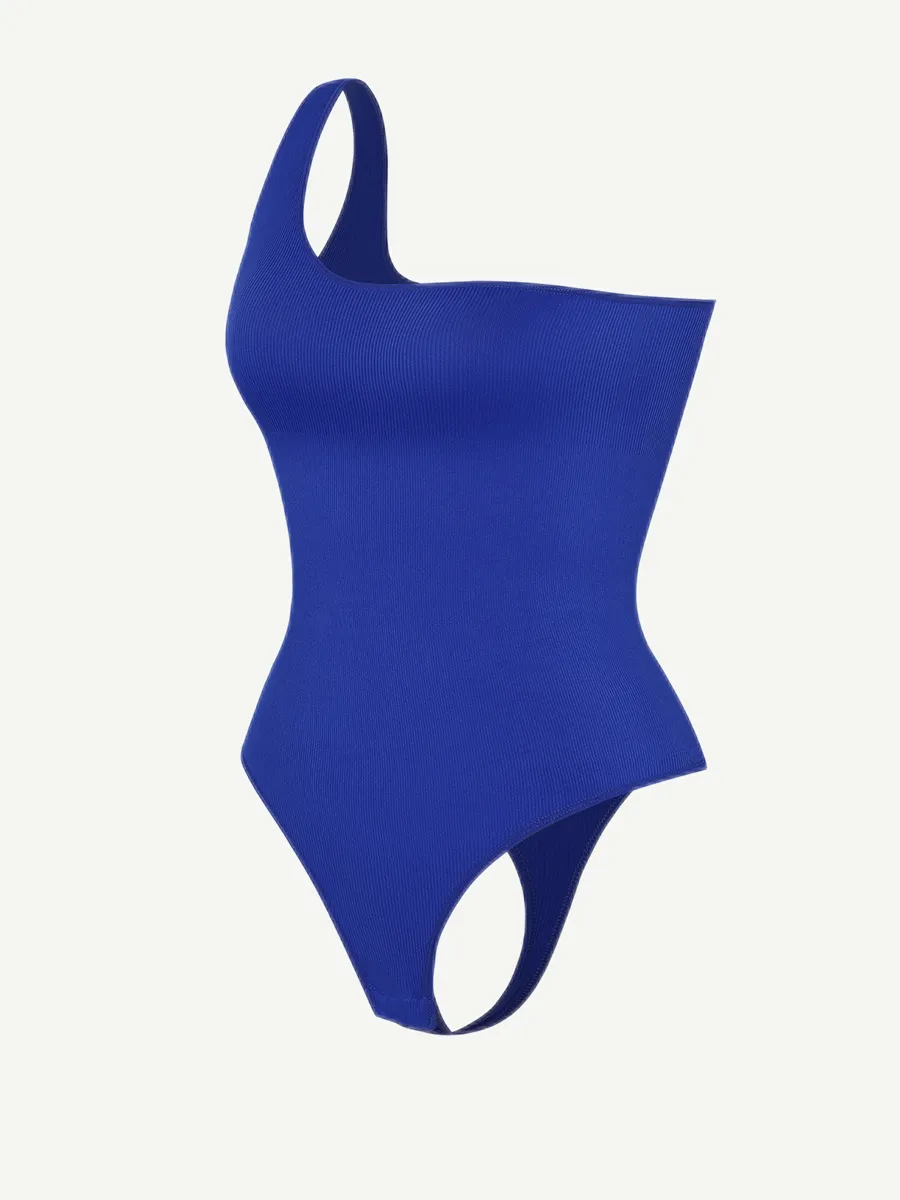 Every-Day Asymmetrical Bodysuit Thong