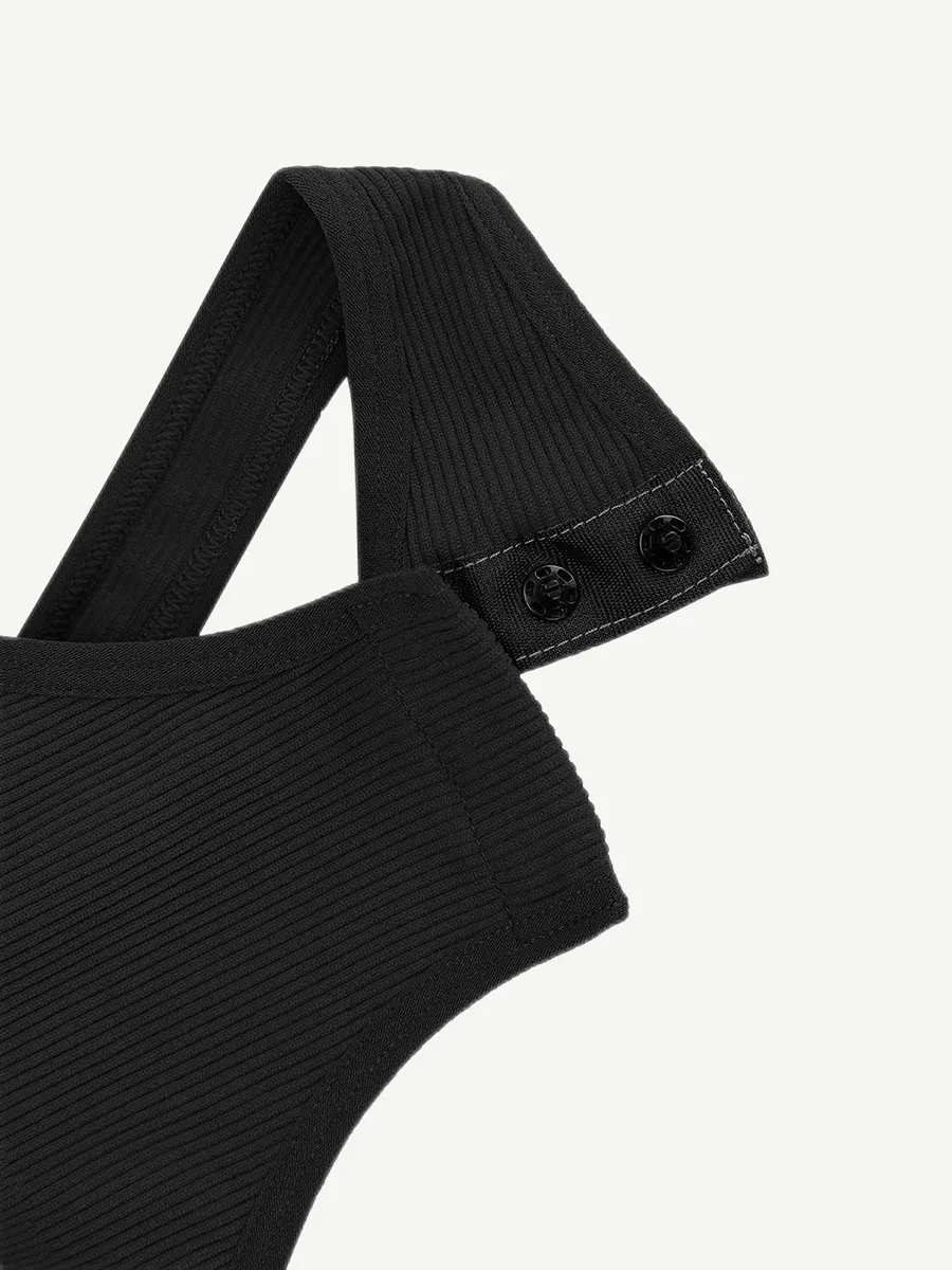 Every-Day Asymmetrical Bodysuit Thong