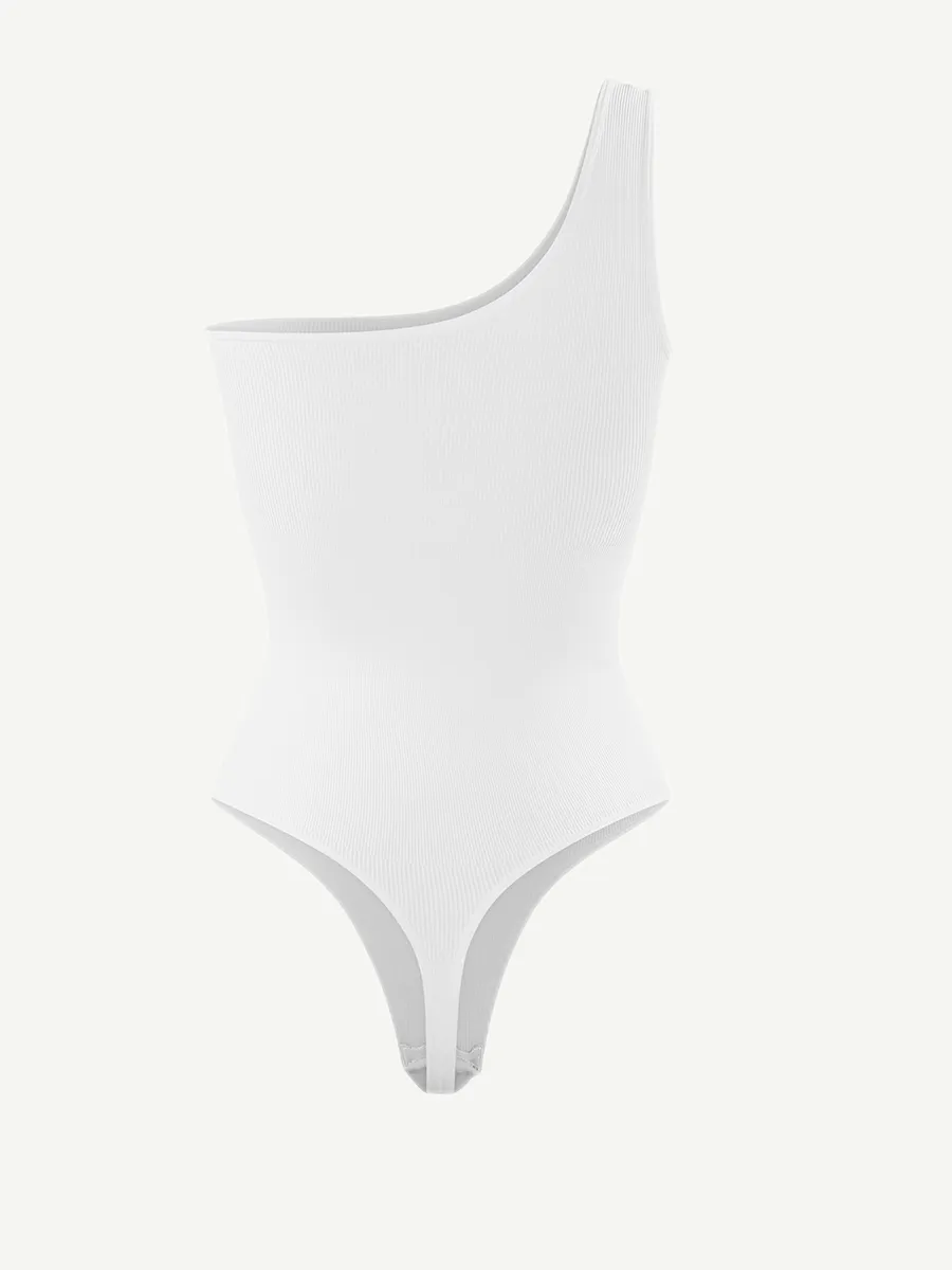 Every-Day Asymmetrical Bodysuit Thong