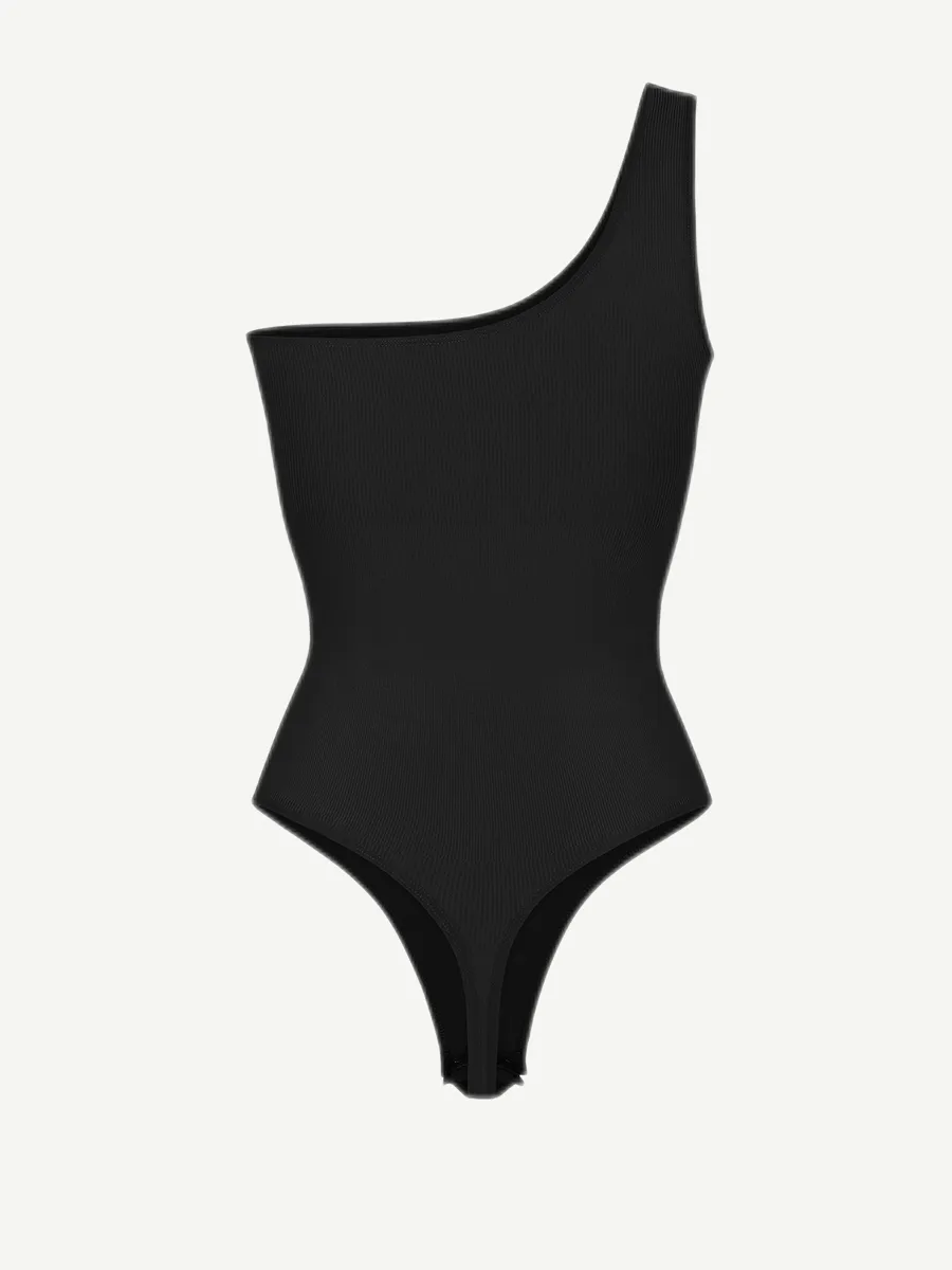 Every-Day Asymmetrical Bodysuit Thong