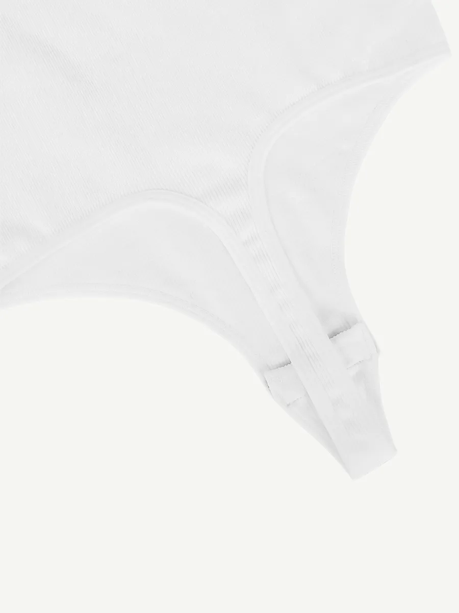 Every-Day Asymmetrical Bodysuit Thong