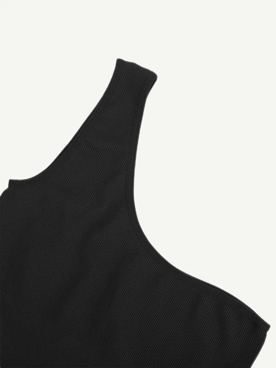 Every-Day Asymmetrical Bodysuit Thong