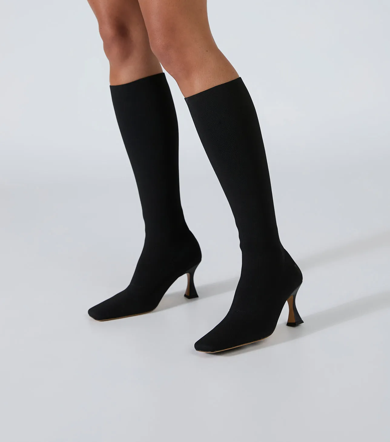 Feline Black Sock Knit