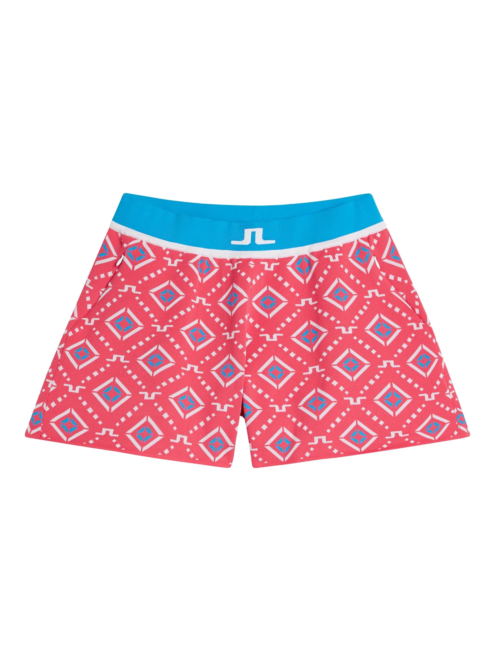 Flare Knitted Shorts / Blue Diamond Logo